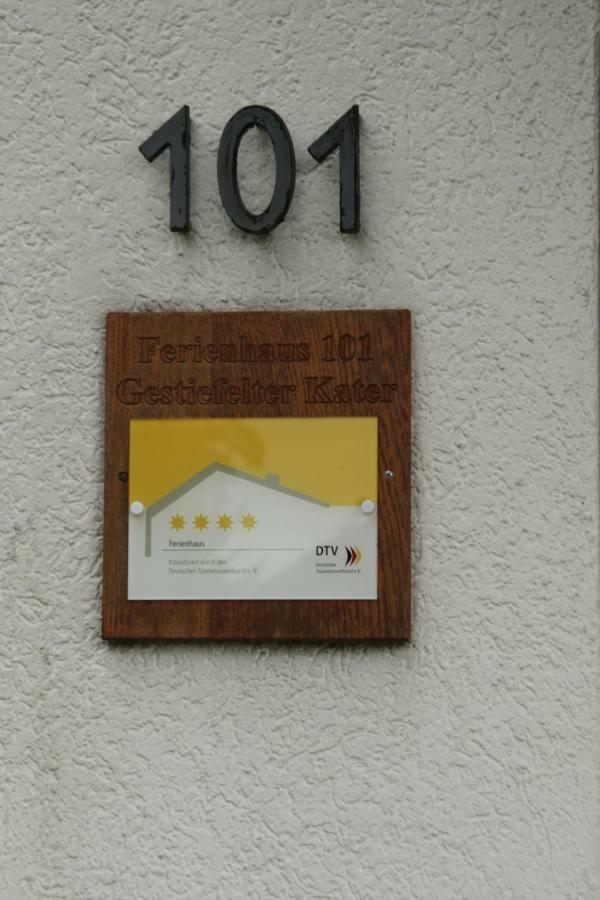 Ferienhaus "Gestiefelter Kater" Am See Im Bergland Kirchheim  Exterior foto